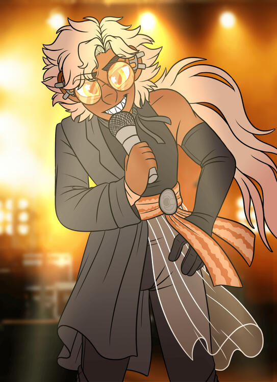 Flat color + basic background